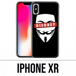 Custodia per iPhone XR - Disobbedire anonimo