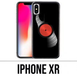 Coque iPhone XR - Disque Vinyle