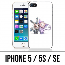 Custodia per iPhone 5 / 5S / SE - Pokémon baby Mentali Noctali