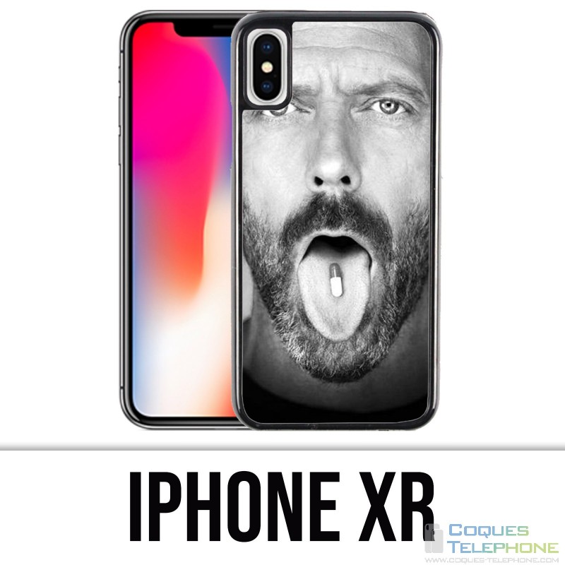 Coque iPhone XR - Dr House Pilule