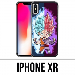 Custodia per iPhone XR - Dragon Ball Black Goku
