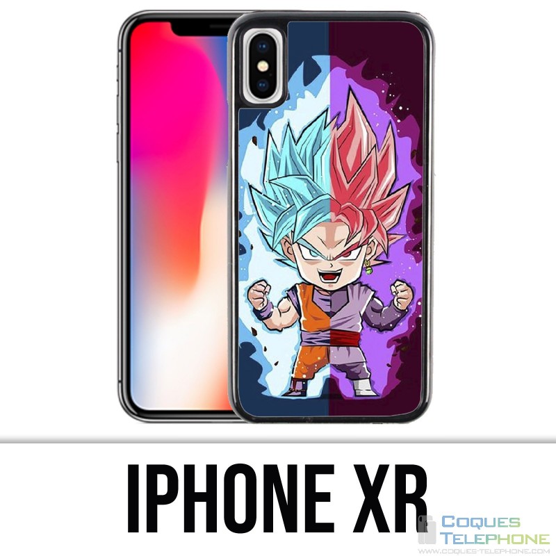 Custodia per iPhone XR - Dragon Ball Black Goku