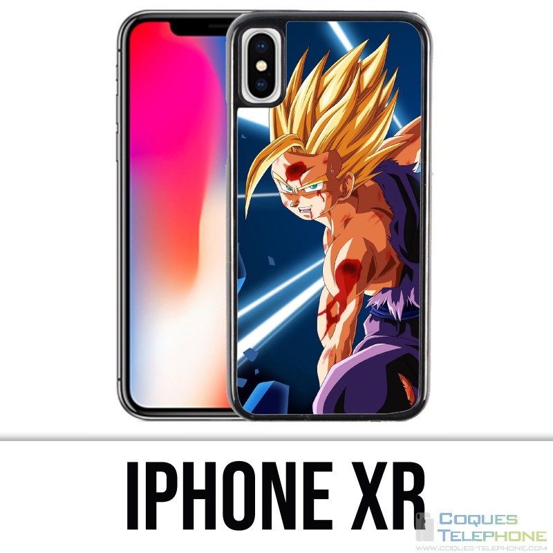 Coque iPhone XR - Dragon Ball Gohan Kameha