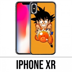 Coque iPhone XR - Dragon Ball Goku Boule De Crystal