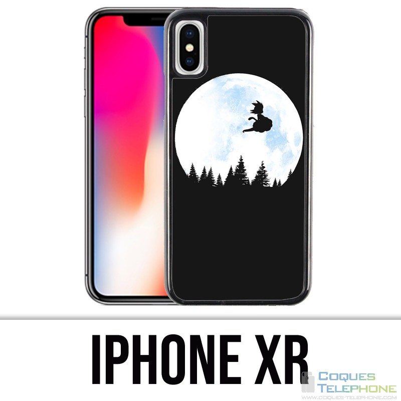 Coque iPhone XR - Dragon Ball Goku Nuages