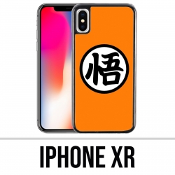 Coque iPhone XR - Dragon Ball Goku Logo