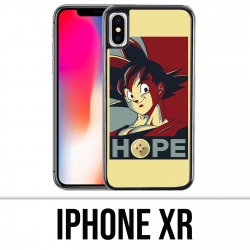 Coque iPhone XR - Dragon Ball Hope Goku