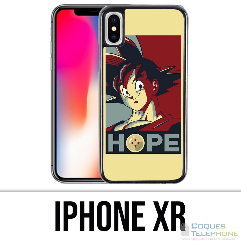 Coque iPhone XR - Dragon Ball Hope Goku