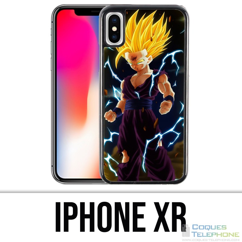 Coque iPhone XR - Dragon Ball San Gohan