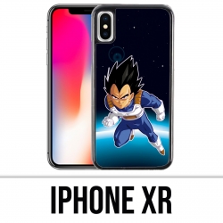 Coque iPhone XR - Dragon Ball Vegeta Espace
