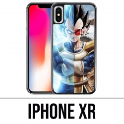 Coque iPhone XR - Dragon Ball Vegeta Super Saiyan