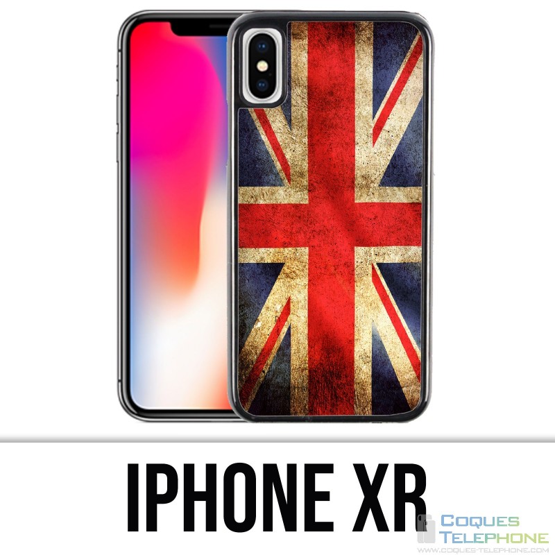 Funda iPhone XR - Bandera del Reino Unido Vintage