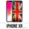 Custodia per iPhone XR - Bandiera britannica vintage