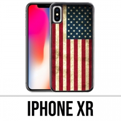 Custodia per iPhone XR - Bandiera USA
