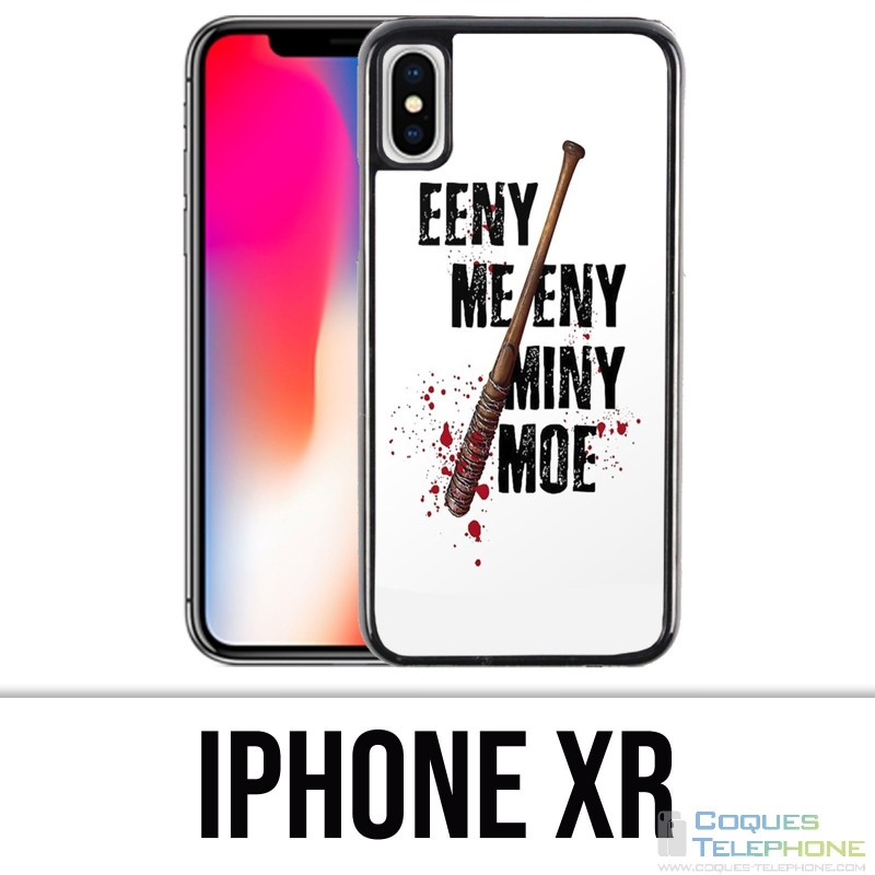Coque iPhone XR - Eeny Meeny Miny Moe Negan
