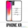 XR iPhone Case - Enjoy Little Things