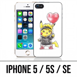 Custodia per iPhone 5 / 5S / SE - Pokémon Pikachu