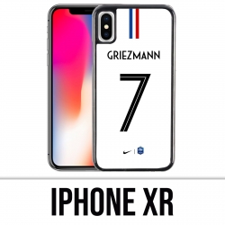 Coque iPhone XR - Football France Maillot Griezmann
