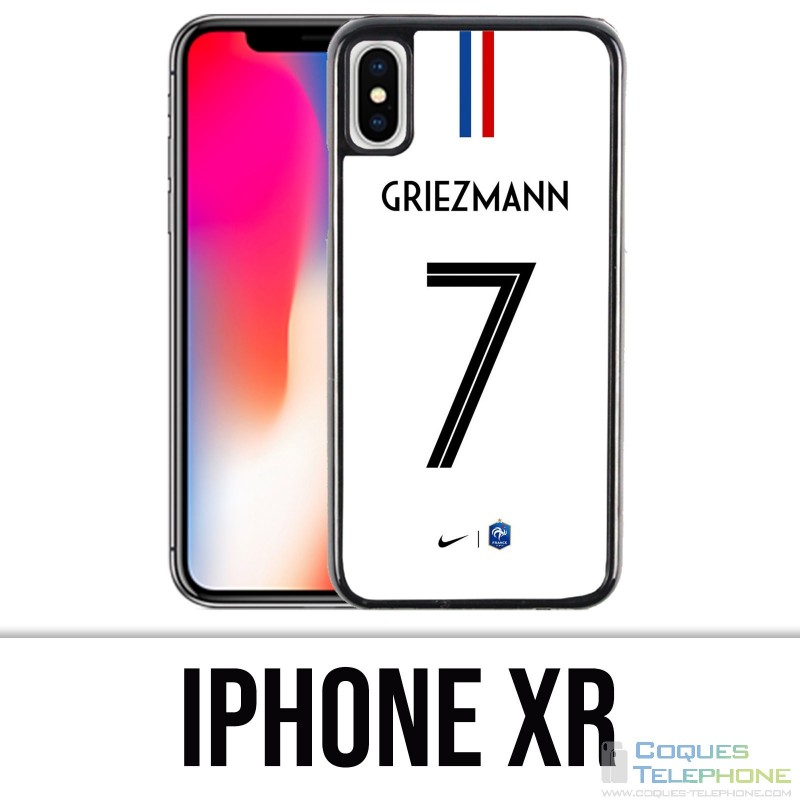 Coque iPhone XR - Football France Maillot Griezmann