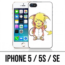 Custodia per iPhone 5 / 5S / SE - Baby Pokémon Raichu