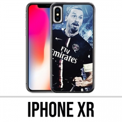 Coque iPhone XR - Football Zlatan Psg