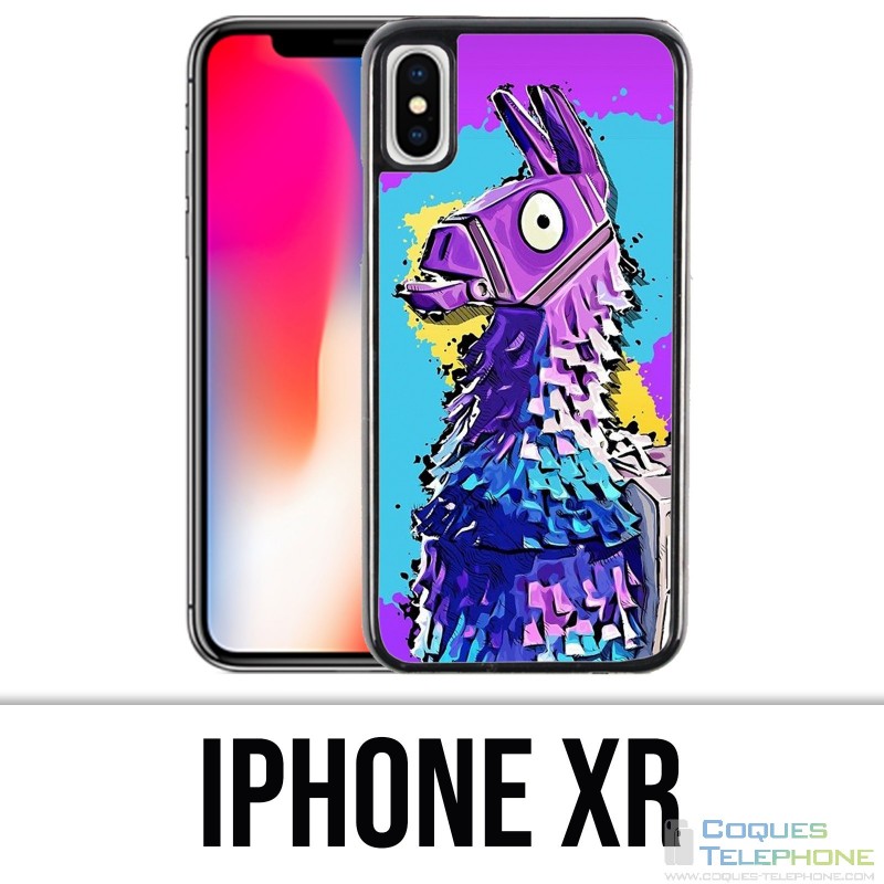 Coque iPhone XR - Fortnite Lama