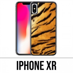 Custodia per iPhone XR - Pelliccia di tigre