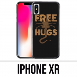 Coque iPhone XR - Free Hugs Alien