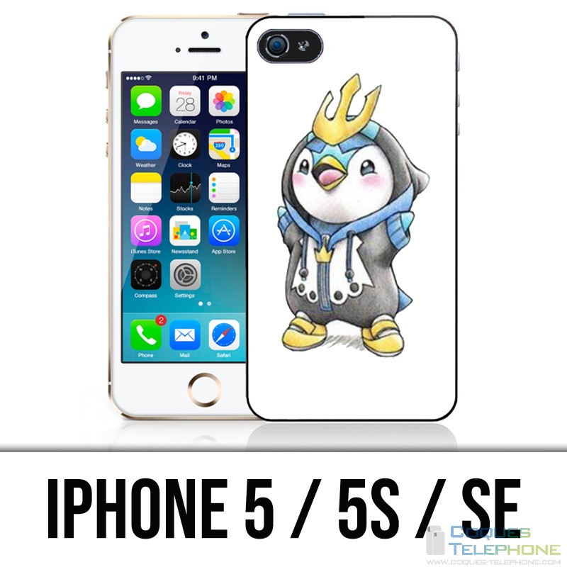 Custodia per iPhone 5 / 5S / SE - Pokémon baby Tiplouf