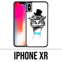 Coque iPhone XR - Funny Autruche