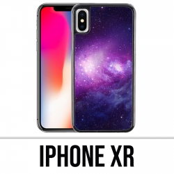 Funda para iPhone XR - Galaxia púrpura