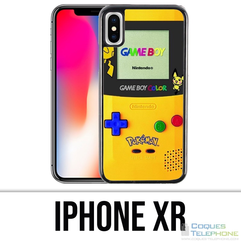 Custodia per iPhone XR - Game Boy Color Pikachu Yellow Pokeì lun