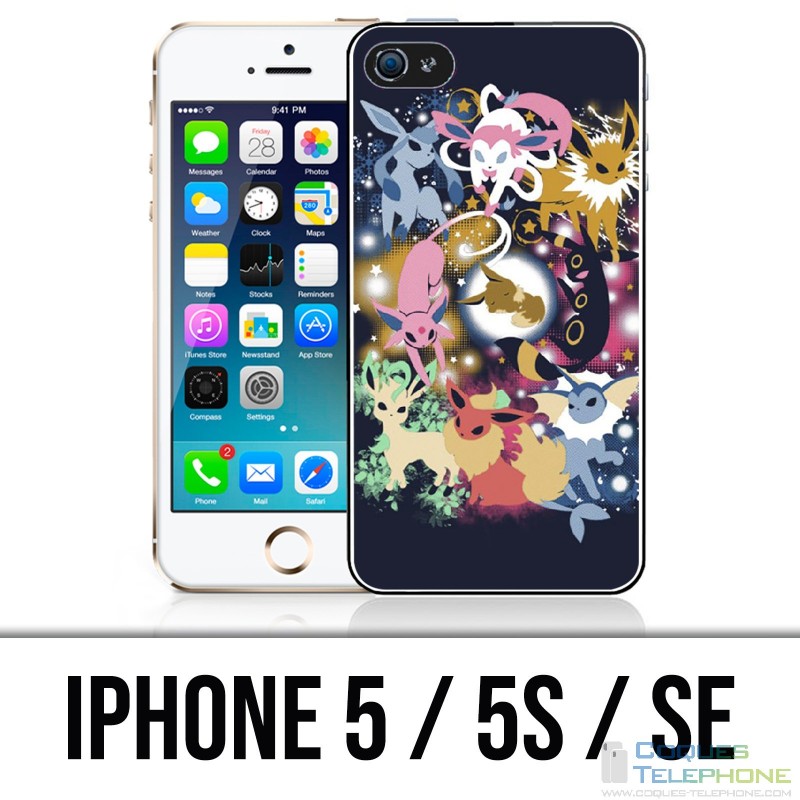 Coque iPhone 5 / 5S / SE - Pokémon Evolutions