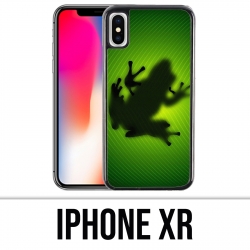 Coque iPhone XR - Grenouille Feuille
