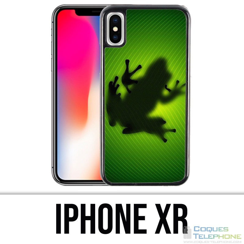 Coque iPhone XR - Grenouille Feuille