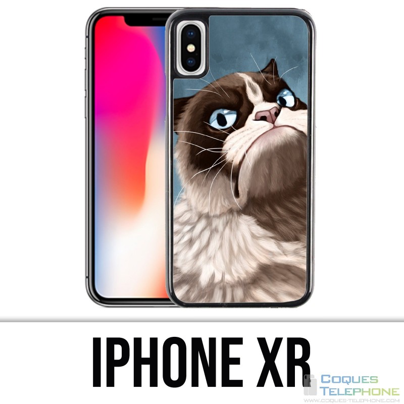Coque iPhone XR - Grumpy Cat