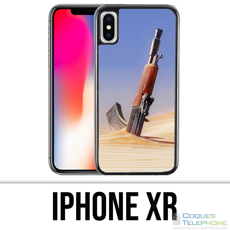 Coque iPhone XR - Gun Sand