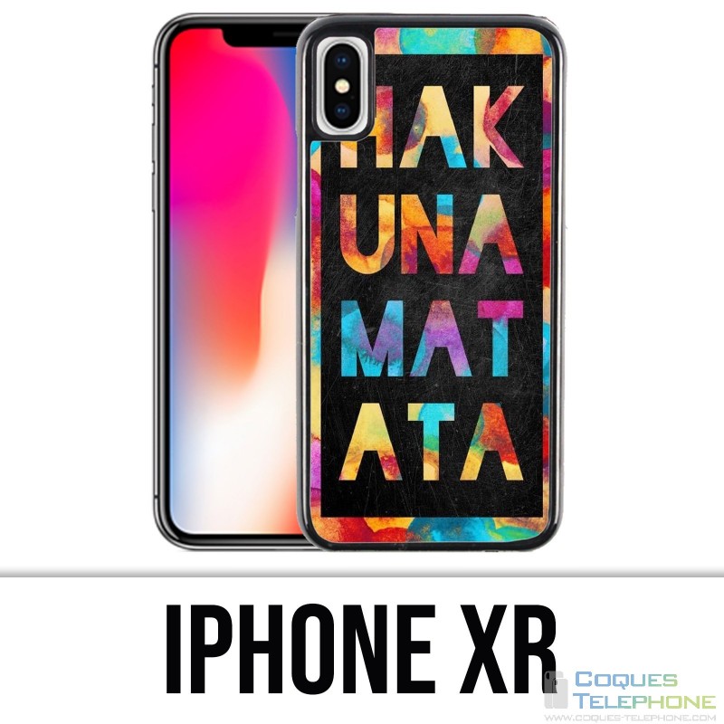 Coque iPhone XR - Hakuna Mattata