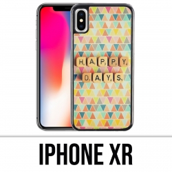 Coque iPhone XR - Happy Days