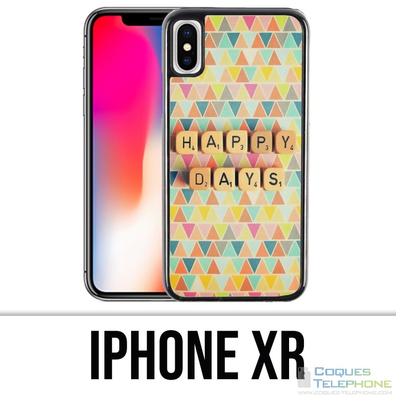 Coque iPhone XR - Happy Days