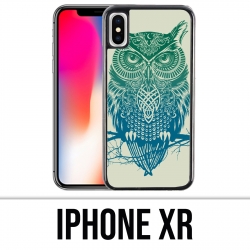 Funda iPhone XR - Búho abstracto