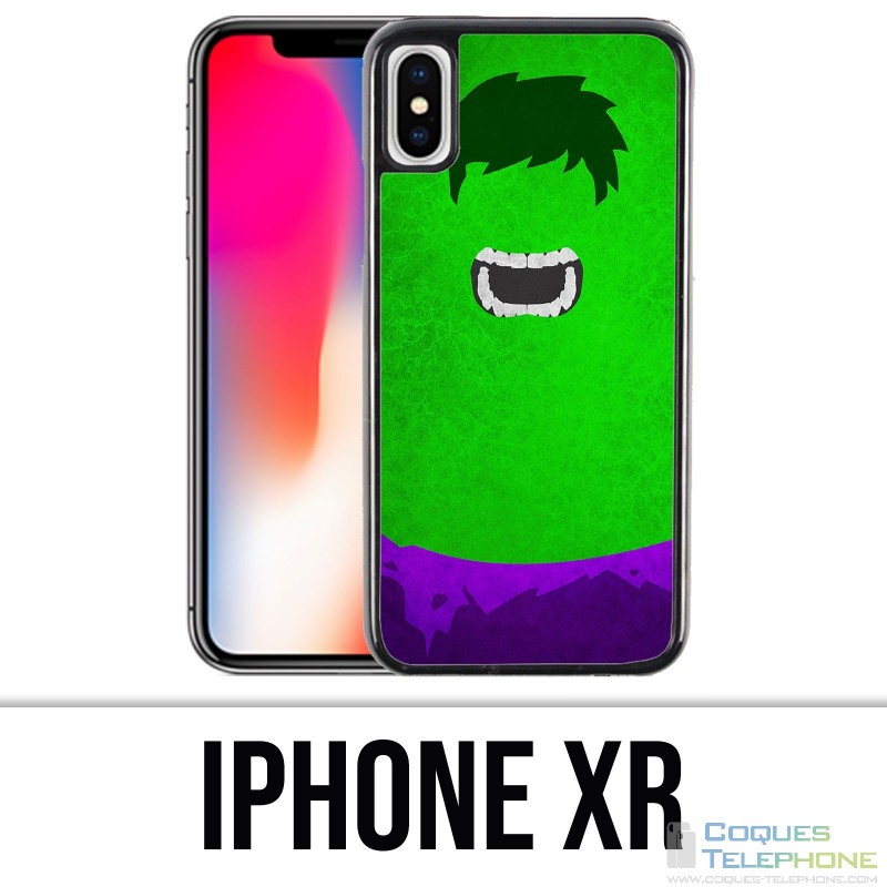 Coque iPhone XR - Hulk Art Design