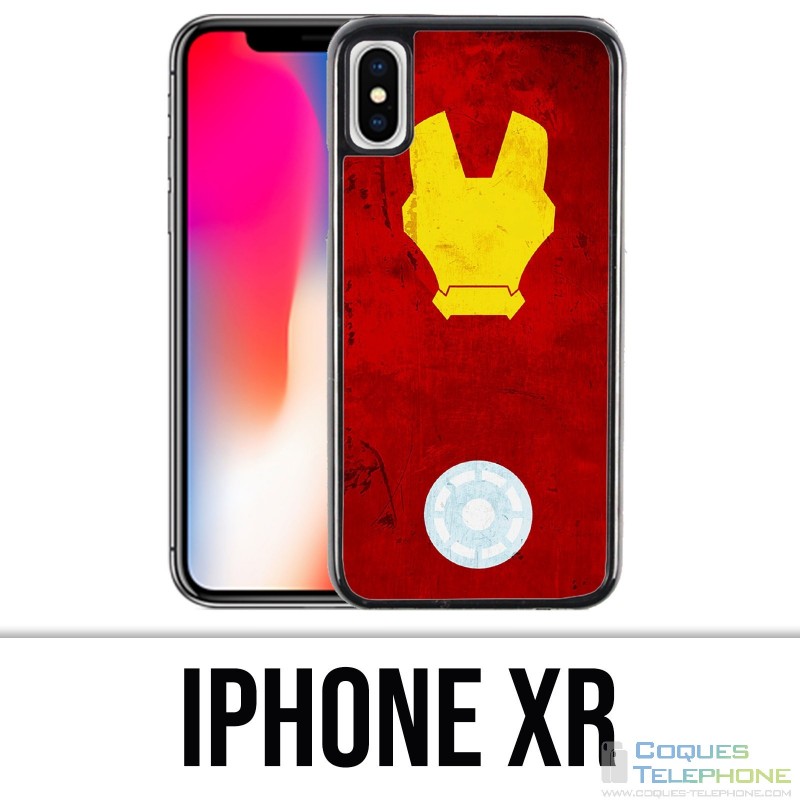 Coque iPhone XR - Iron Man Art Design