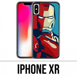 Coque iPhone XR - Iron Man Design Affiche