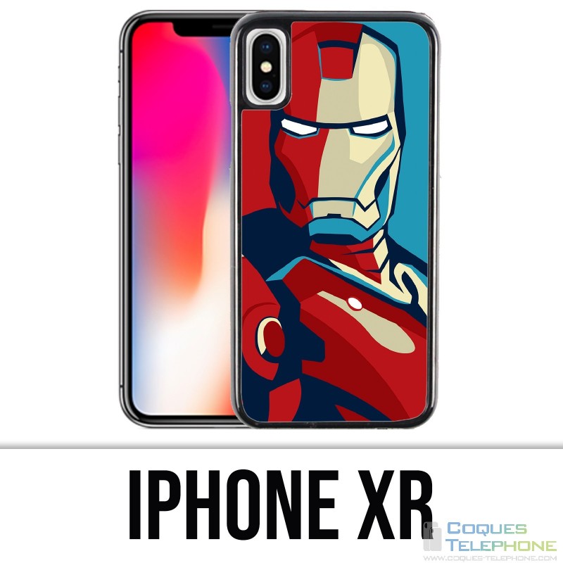 XR iPhone Hülle - Iron Man Design Poster
