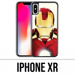Coque iPhone XR - Iron Man Paintart