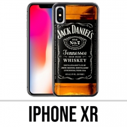 Coque iPhone XR - Jack Daniels Bouteille
