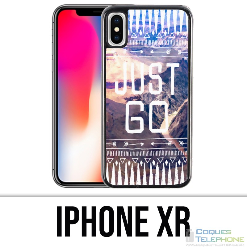 Coque iPhone XR - Just Go