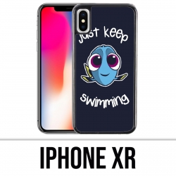 Coque iPhone XR - Just Keep Swimming