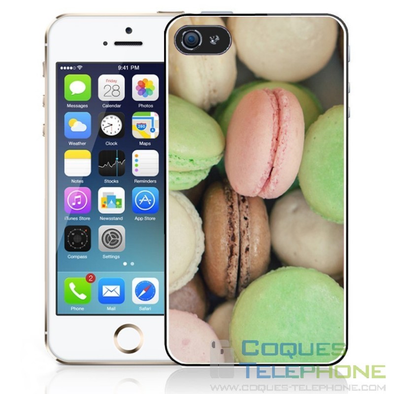 Coque téléphone Macarons